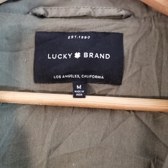 Lucky Brand army green jacket - Picture 3 of 6